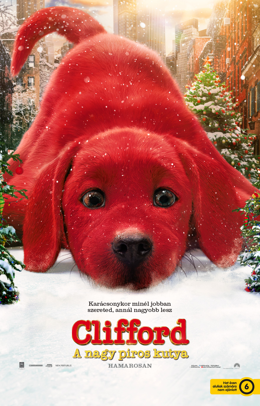 Clifford A Nagy Piros Kutya Mozimusor Napon